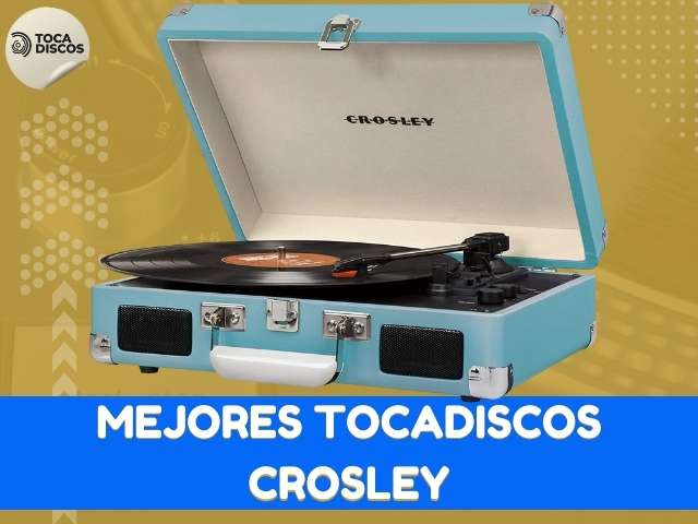 mejores tocadiscos crosley