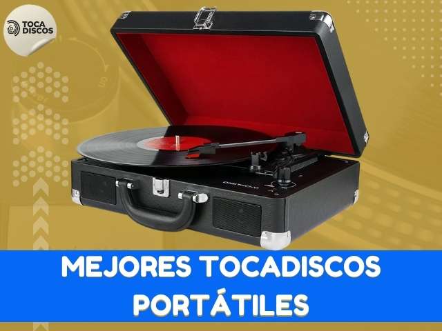 mejores tocadiscos portátiles